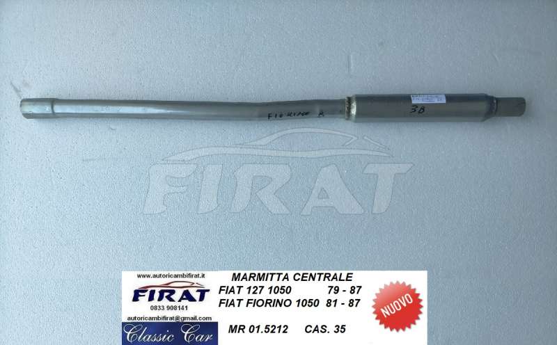 MARMITTA FIAT 127 1050-FIORINO 1050 CENTR. (01.5212)